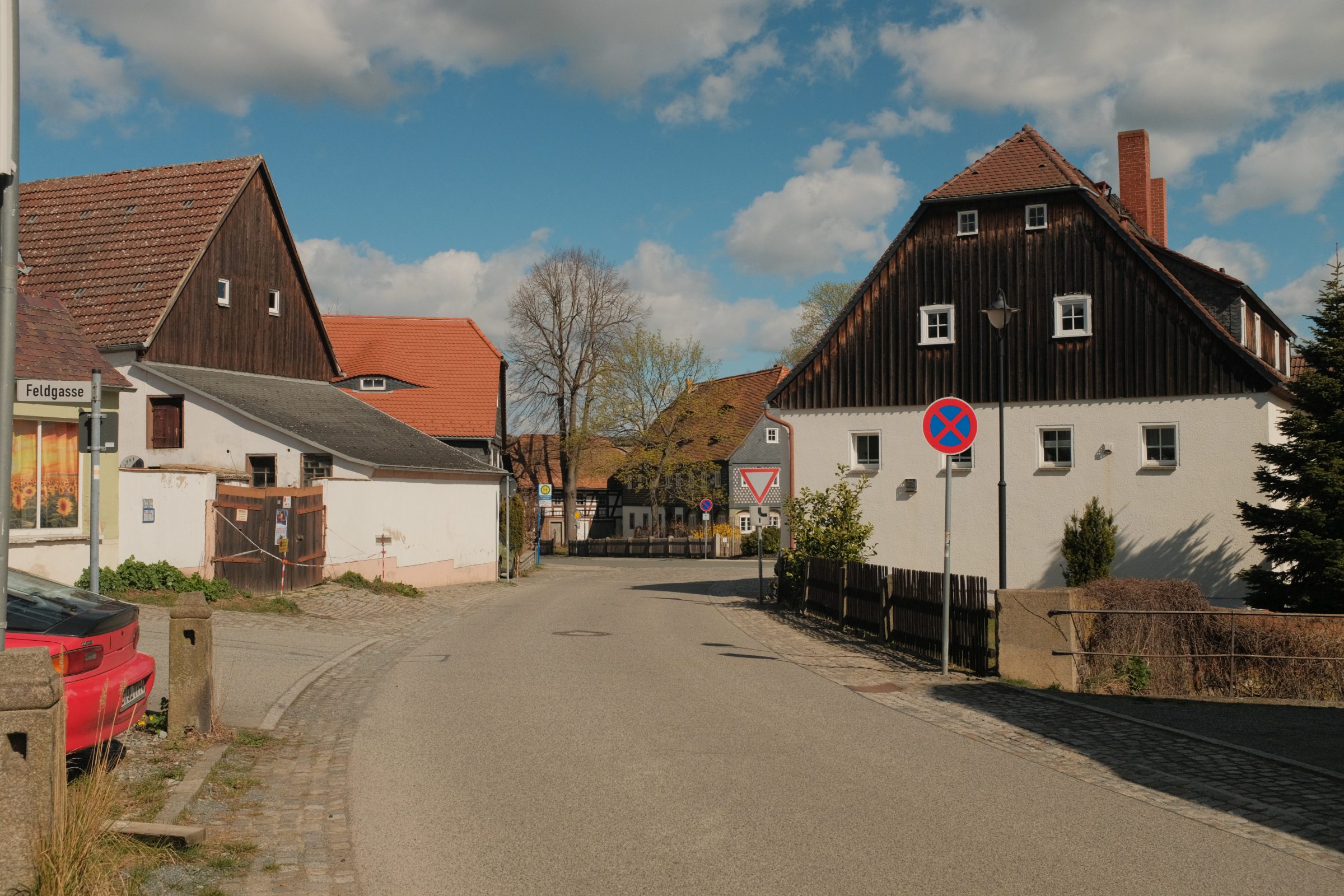 Blick die Hauptstraße